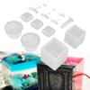 Silicone Mold Kit Casting Reusable DIY Craft Mould 2 Leaved Grass Making Tool Accessories