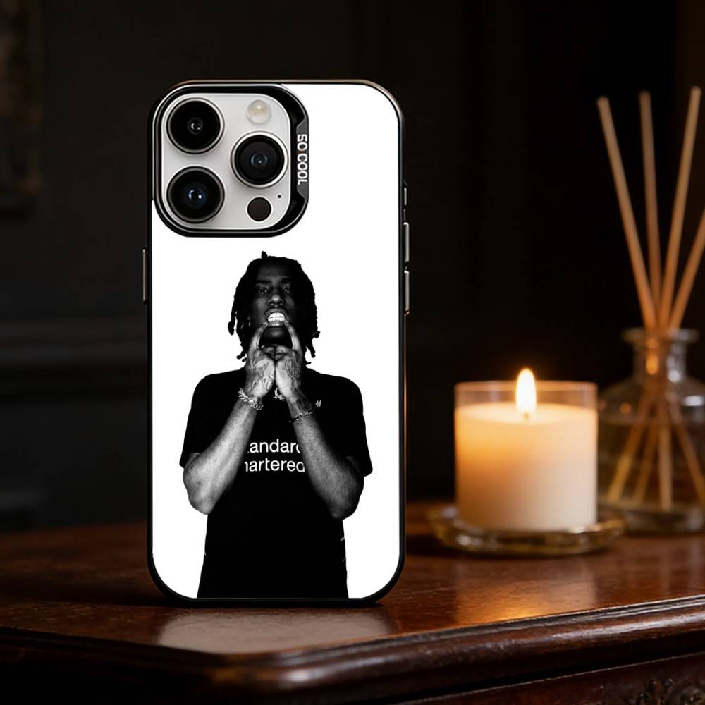 

Чохол для телефону репера O-OsamaSon Колір Сріблястий Корпус Для IPhone 17 16 15 14 13 12 11 Pro Max Plus iPhone14Pro