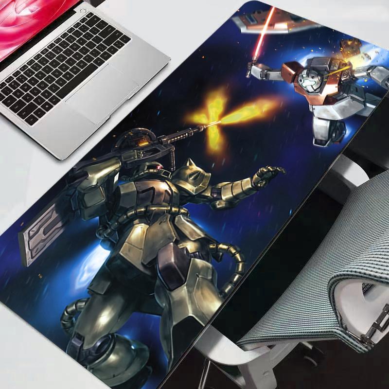 Mouse Pad Gaming Large Mobile Suit Gundam Dywan Gamer Keyboard Desk Mat Table Carpet Mousepad XXL For Computer