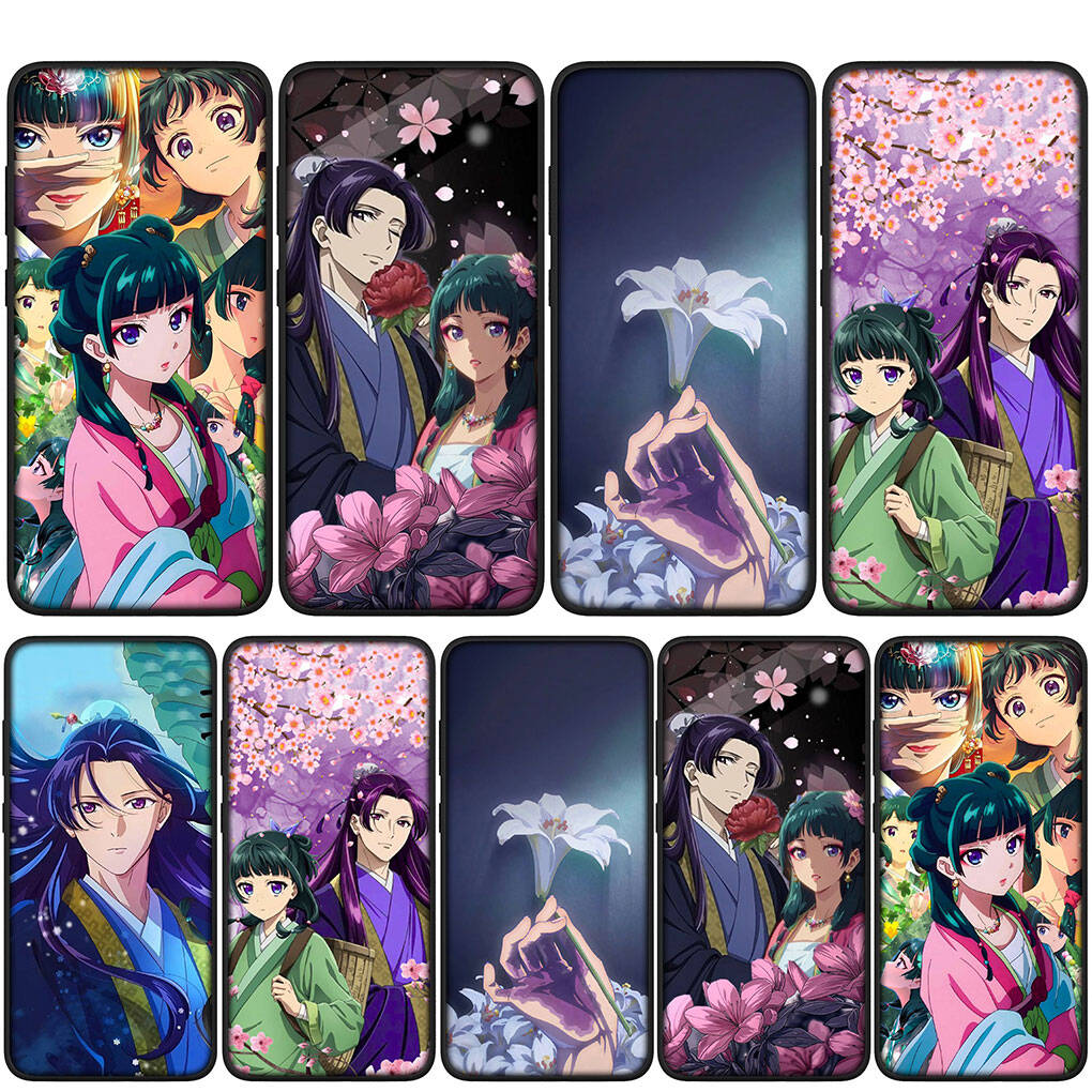 For Samsung Galaxy S25 S24 S23 S22 Ultra FE Plus A17 A37 A57 A56 A55 A06 A16 A15 A36 A26 A35 A05 A25 A54 A34 Phone Case The Apothecary Diaries Lovely