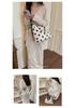 Lässige Polka Dot Damen-Crossbody-Tasche mit großer Kapazität, leicht - Vielseitige Umhängetasche für den Weg zur Arbeit 2026