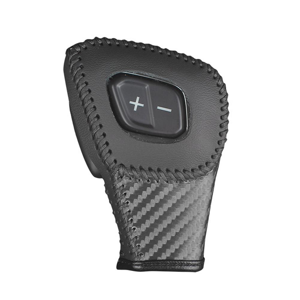 Husa din piele pentru butonul schimbătorului de viteze auto, interior, guler schimbător de viteze, autocolant acoperire schimbător de viteze, accesorii pentru Ford Everest Ranger 2020-2024 LHD