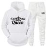 King & Queen Unisex Sweatshirt Set - Couple's Sportswear