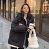 Women's Winter Short Loose Thickened Hooded Warm Coat Fresh Casual Bread Coat