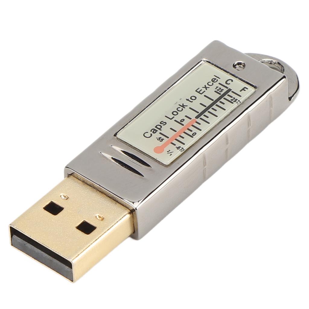 USB Computer Thermometer Waterproof Temperature Sensor Data Recorder Upper Lower Limit Temperature