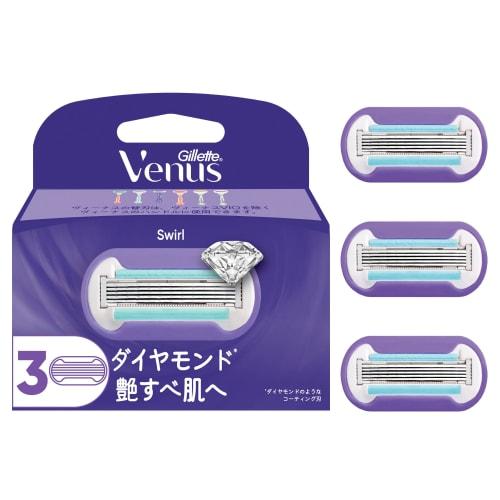 

Бритва Venus Razor для женщин для глянцевой кожи сменные лезвия 3 шт. Swirl