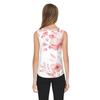 Women's Fashion Casual Basic Pleated Plain Button Square Collar Sleeveless Vest Print Summer Tank Tops