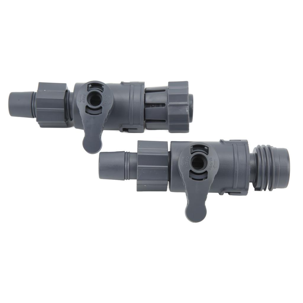 Aquarium Water Control Connector Double Valve Leakage Proof Quick Release Fish Tank Hose Tap for