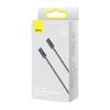 Cable for iPhone USBC Lightning Power Delivery 20W 2m Gray