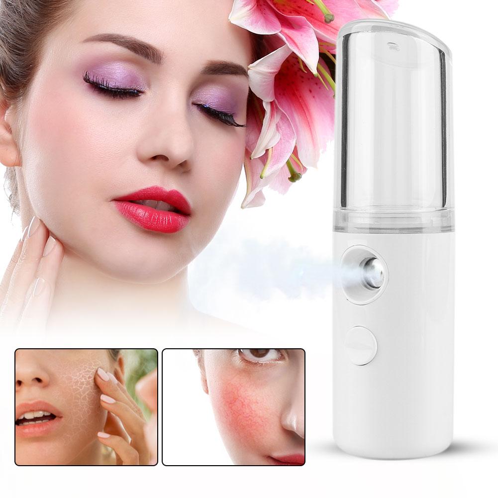 25ml Nano Atomization Mist Sprayer Face Skin Moisturizing Mist Spray White