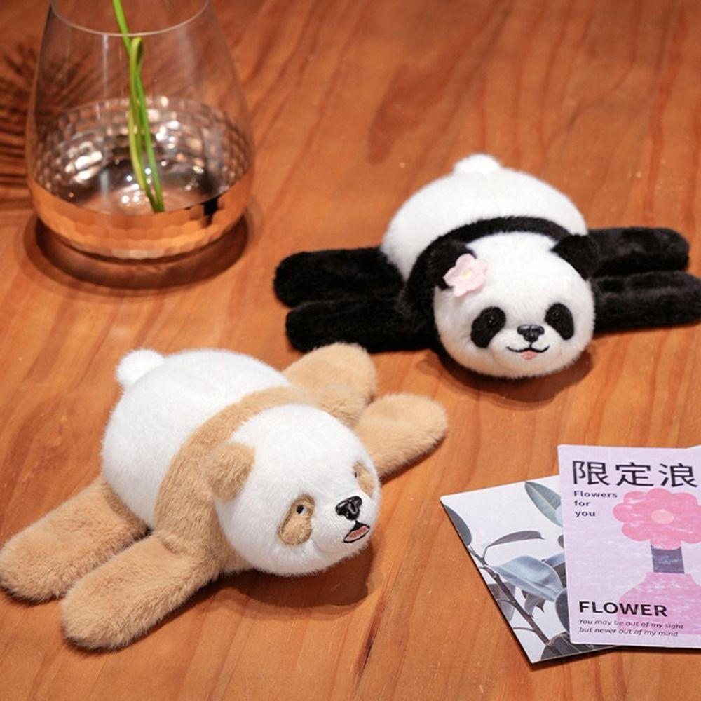 Simulation Panda Plush Wrist Band Soft Plush Doll Slap Bracelet Slap Bracelet Series  Birthday Gift