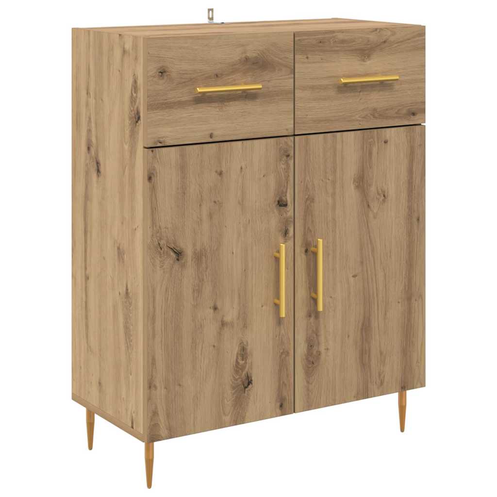 Highboard Artisan Oak 69.5 x 34 x 180 cm Particleboard