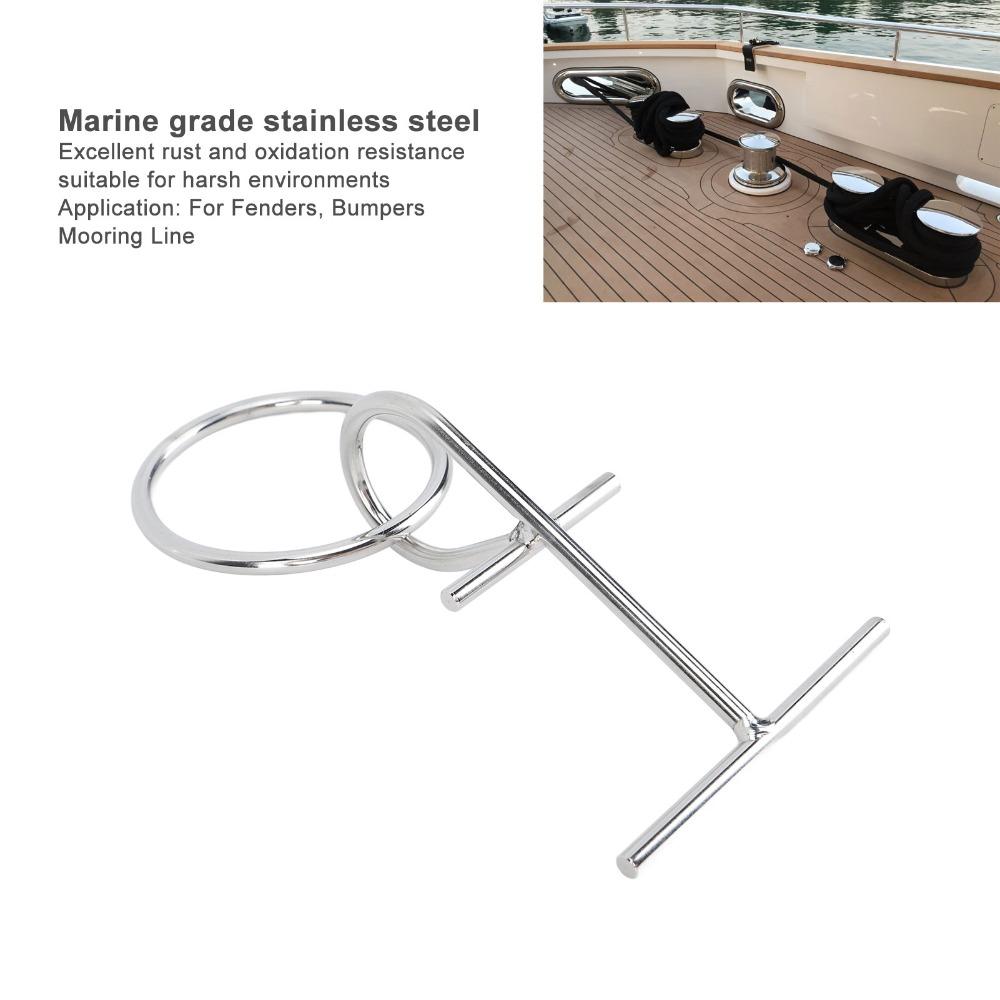 O Ring Dock Cleat Stainless Steel 304 Stainless Steel Cleat Dock Ring Cleat  Docking