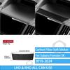 Real Carbon Fiber Car Accessories Gear Air Vent Set Trim Cover Soft Sticker For Subaru Forester SK      2024