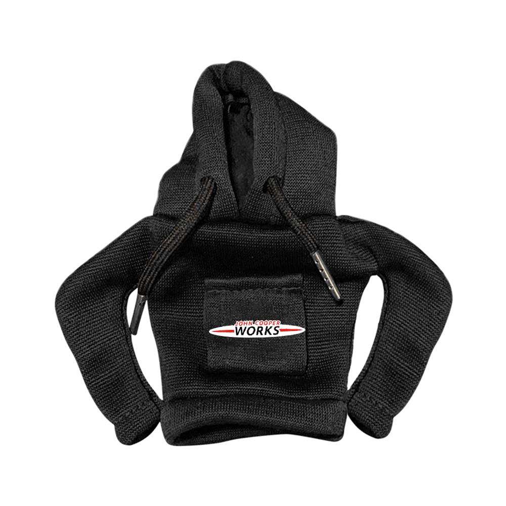 Car Hoodie Gear Shift Cover Handle Kit Gear Shift Decor Sweatshirt For MINI Cooper JCW WORKS R55 R56 F55 F56 R57 R58 R59 R60 R50 Sfzkd77