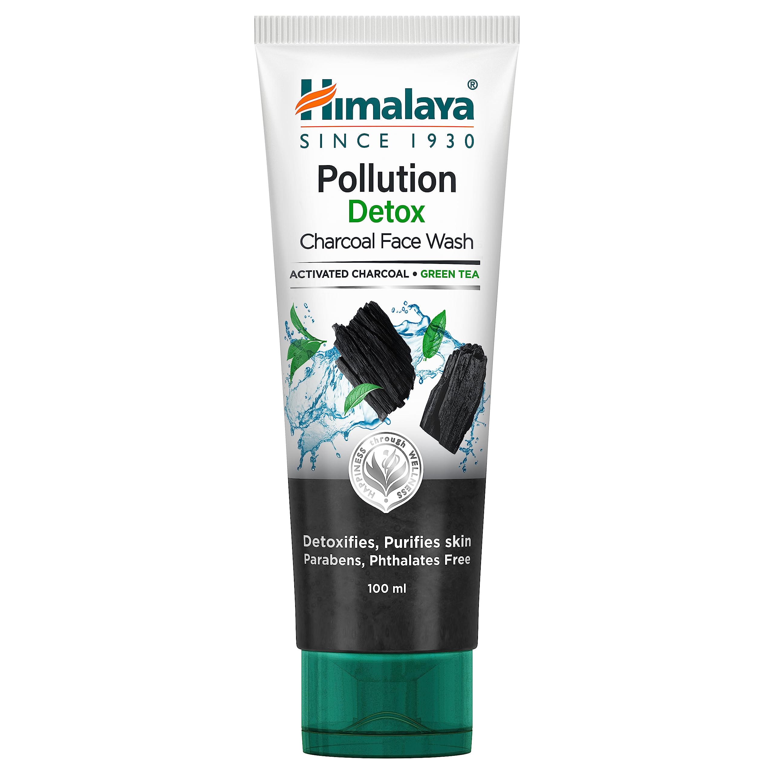 Himalaya Pollution Detox Charcoal Face Wash | 100ml чёрный