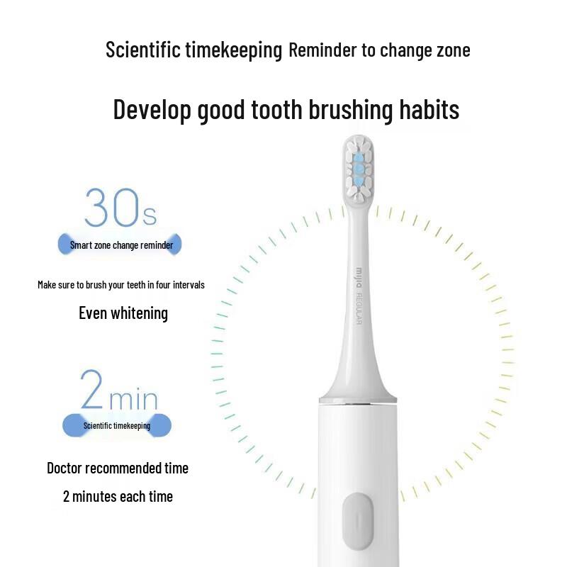 Xiaomi Mijia T300 Sonic Electric Toothbrush CN Plug (adapter Included)