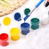 Solid 12 Watercolor Pigment Ceremics Pottery Paint Brush DIY Art Crafts Set
