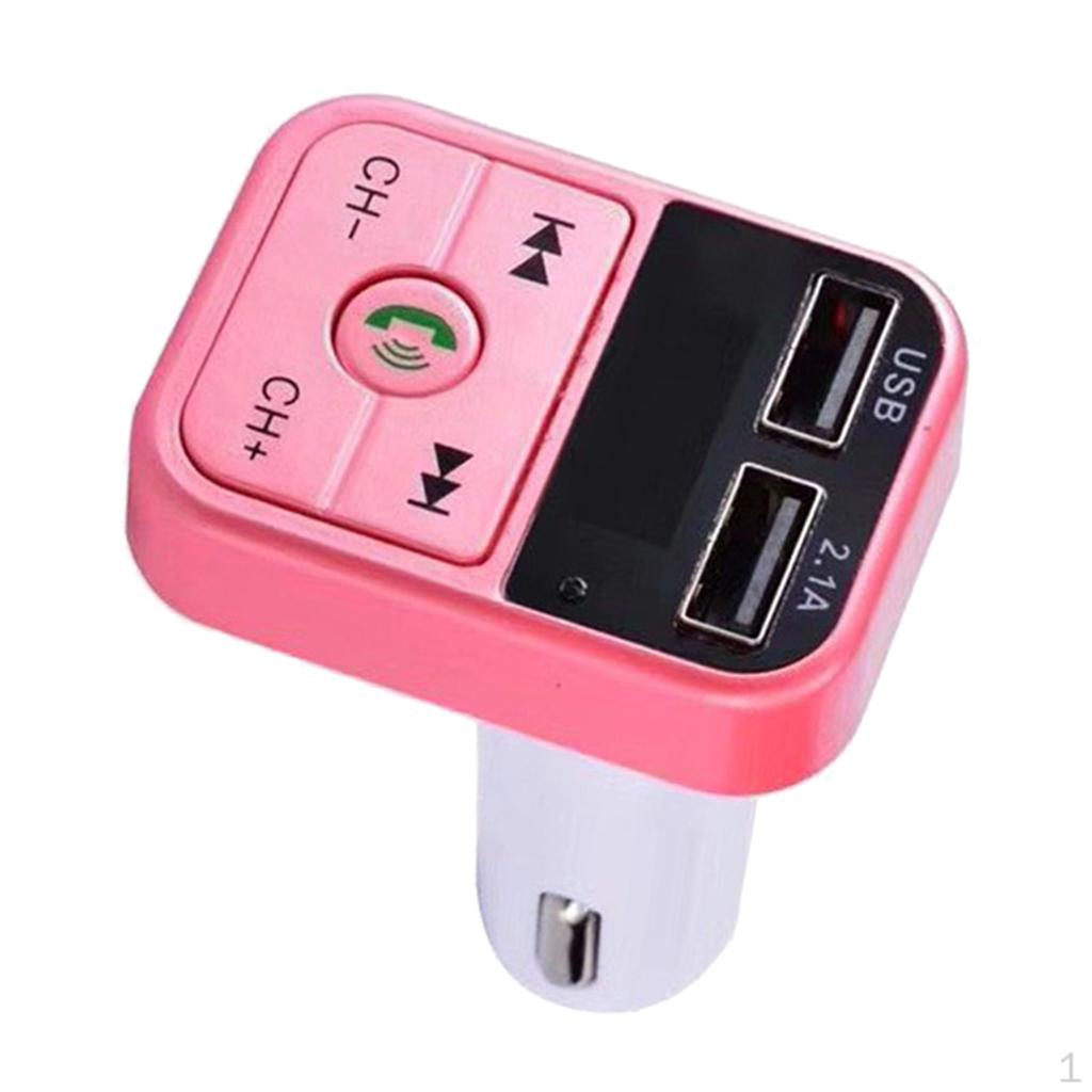 FM Transmitter MP3 Radio Adapter charging.