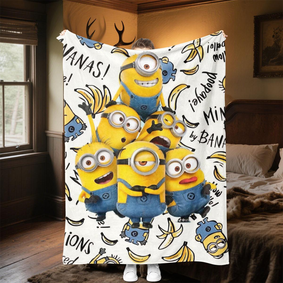 

Плед Minions Соняшникова пригода підходить для ліжок, диванів та різноманітних інших випадків, що робить його ідеальним подарунком. 75x90cm