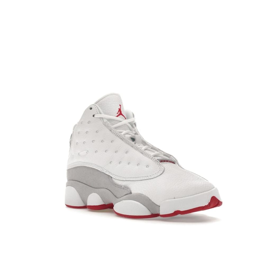 Air Jordan 13 Retro GS White Wolf Grey Kids Sneakers True-Red DJ3003-160