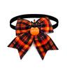50/100pcs Halloween Pet Product Fashion Small Dog Bow Ties Collars Adjustable Pet Dog Bowtie Pumpkin Bat Style Dogs Pet Supplies