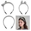 Stylish Sparkles Sequins Embellished Headbands Soft Breathable Fashion Hairpiece for Wedding Party Special Occasion