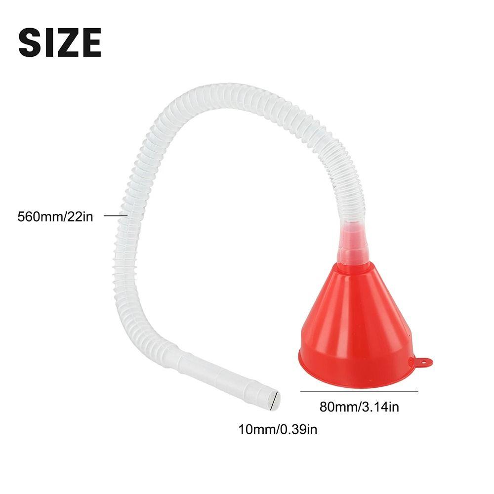 1Pcs Plastic Oil Funnel Universal Filling Funnels  Car Motorcycle Engine Gasoline Oil