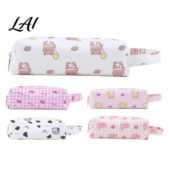 Fun Kids Desk Accessories Cartoon Pencil Case Large Capacity Pet Shape Pouch for Girls Playful Cute Stationery Bag School And Travel Storage
