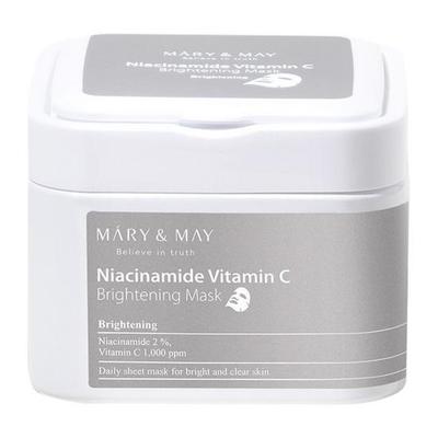 Mary&May Niacinamid Vitamin C Aufhellende Tuchmaske – 30 Stück / 400 g