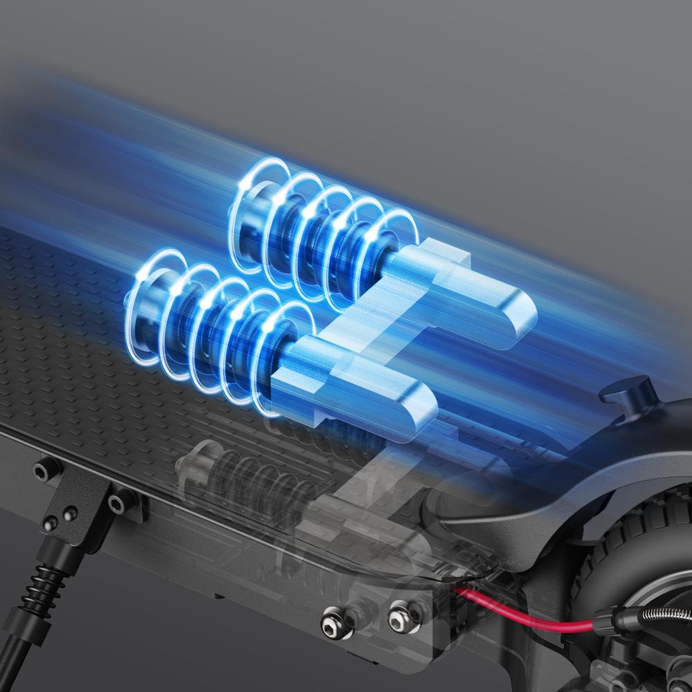 ABE-E9 8,5'' Elscooter 20km/h Maxhastighet 350W Motor 36V7.5Ah Batteri 30km Max Räckvidd med APP-kontroll