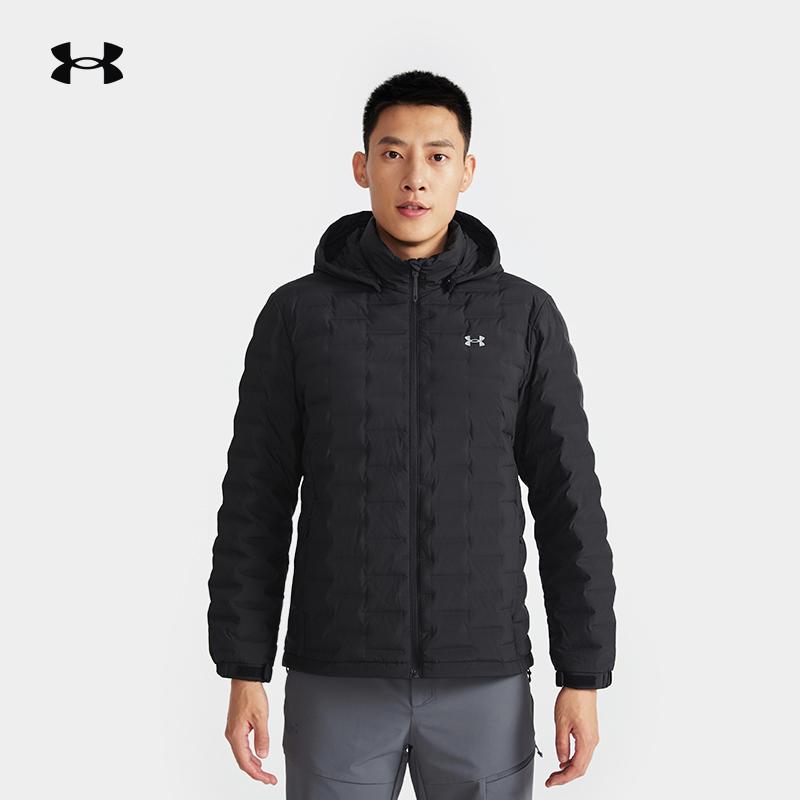 Under Armour Water-Resistant Windproof Down Jacket With Removable Hood Unisex Jackets 14432262
