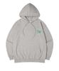 Dirty Cash Oversized Fleece-Lined Printed Hooded Sweatshirt