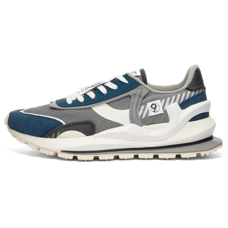 Li-Ning Eternal 92 Low Paris Fashion Week 2021 Grey White Blue Men s AGCR047-3 EU 45