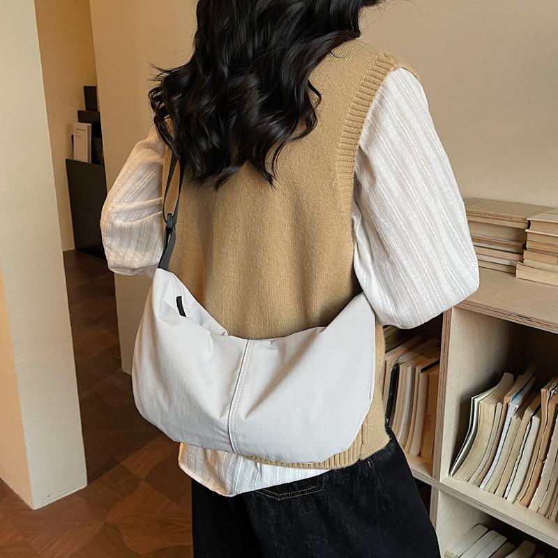 

Women s Large Capacity Dumpling Crossbody Bag – Lightweight, Stylish & Versatile for Daily Use One Size сірий колір
