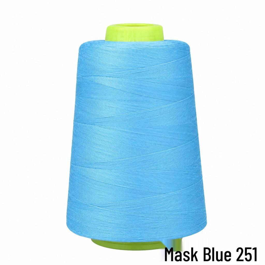 402 Polyester Sewing Thread, 3000 Yards, High-Speed, Multi-Color, Durable, In Stock