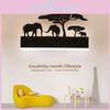 Elephant Elk Creative Silhouette Design Wall Lights For Bedroom Corridor And
