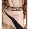 Suit Printed Top Irregular Skirt Two-piece Set