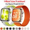 Oficjalny 1:1 Pasek z Pętlą Nylonowy Do Huawei Watch Fit 5 Pro 4 Pro Sportowa Bransoleta Pasek Do Huawei Watch 5/4/3 Akcesoria do Opaski na Nadgarstek