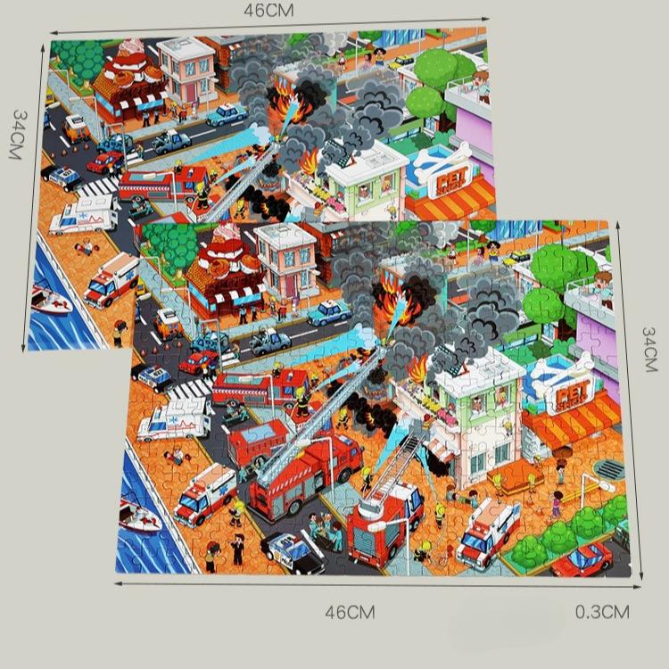 Wooden Jigsaw Puzzles for Kids Early Learning Educational Dinosaur Animal Toy