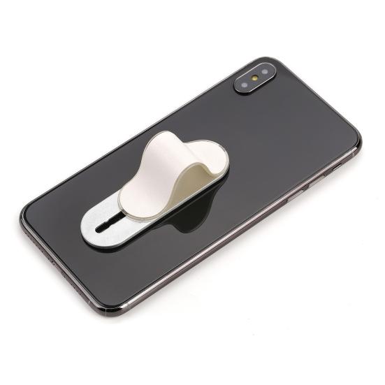 Universal Multband Mobile Ring Holder Grip Phone Finger Stand with Back Sticker