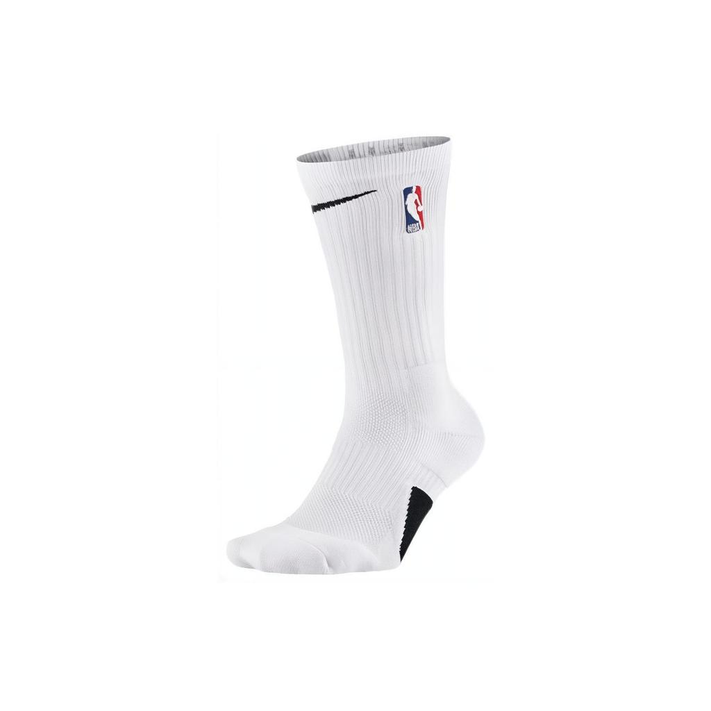 Nike NBA Elite Crew Socks Unisex 1 Pack White Couple's SX7587-100