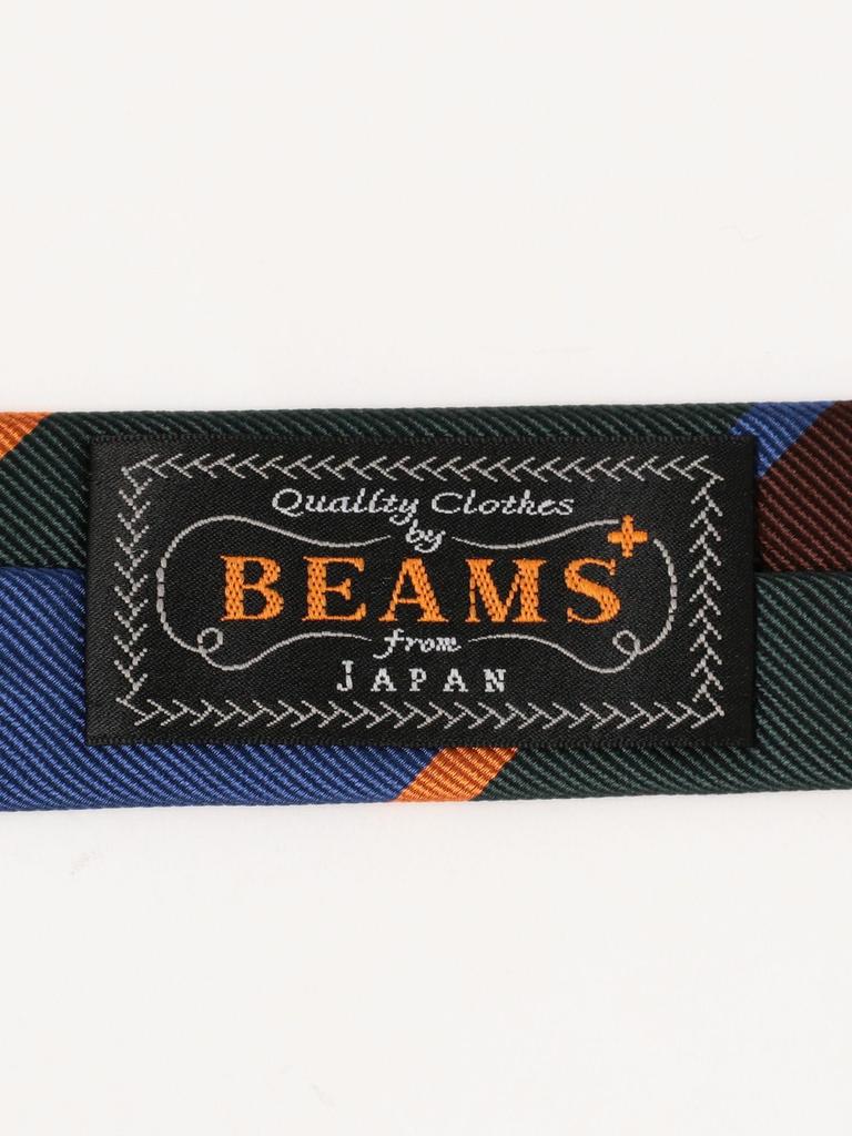 [BEAMS PLUS] Preppy Regimental Stripe Tie for Men FJW60Col4 FREE 38440141840