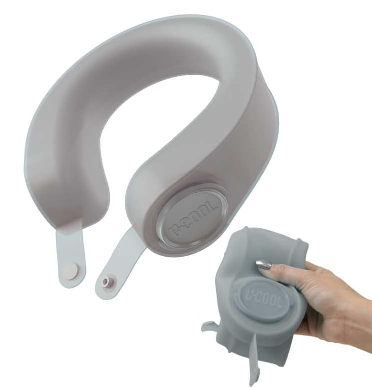 

Силиконовый лед Лед Натуральный Тепловой удар На улице Долго Без батареек Охлаждение шеи Пакет со льдом для шеи Пакет U-COOL, Замораживаемый, U-Cool, Пакет, Шея, Спорт, Охлаждение, серый