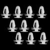 10Pcs/pack Universal Plastic Car Panel Interior Door Card Lining Trim Clips Buckles Automobile Interior Trim Cards