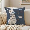 Lonomycin Pillow Finnish Illustrator Art Cushion Cushion Cover Pillowcase Antidustmite living Room Sofa Decor Cushion Room