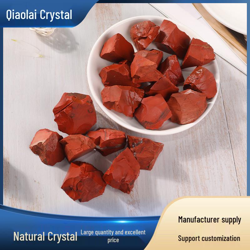 Qiaolai Large Natural Red Jasper Crystal Incense Diffuser Stone Decor 1-2 cm 100g естественный