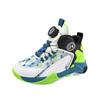 2025 new rotating buckle children's basketball shoes casual street sports style boys and girls foreign trade sports shoes