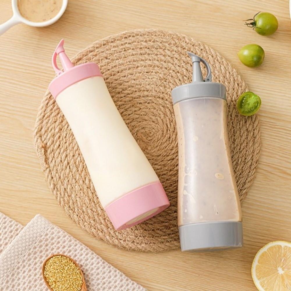 350ml Squeeze Bottles Plastic Tomato Catchup Dispenser New Ketchup  Picnic Cooker