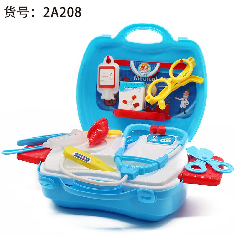 Play House Girl Boy Kitchen, Cosplay Toys Checker, Dresser, Doctor Tools Suitcase